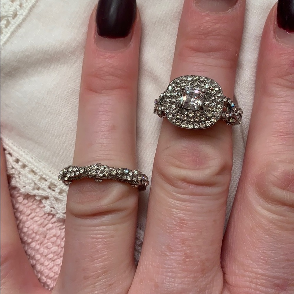 🌟NEW 🌟 without tags CZ ‘wedding set’🎁🎄